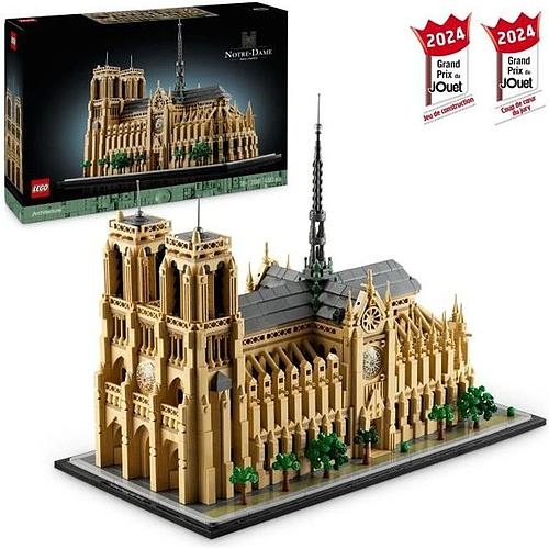Photo de LEGO Architecture - Notre-Dame de Paris - Set de Construction pour Adultes