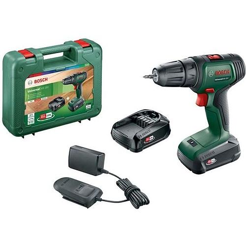 Photo de Perceuse-visseuse sans-fil Bosch - Avec 2 batteries + chargeur + coffret de transport