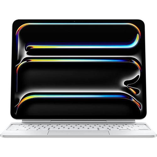 Photo de Clavier pour tablette Apple Magic Keyboard pour iPad Pro 13 pouces (M4) - Francais - Blanc