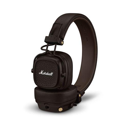 Photo de Casque Supra-auriculaire Marshall Major V Bluetooth Brown