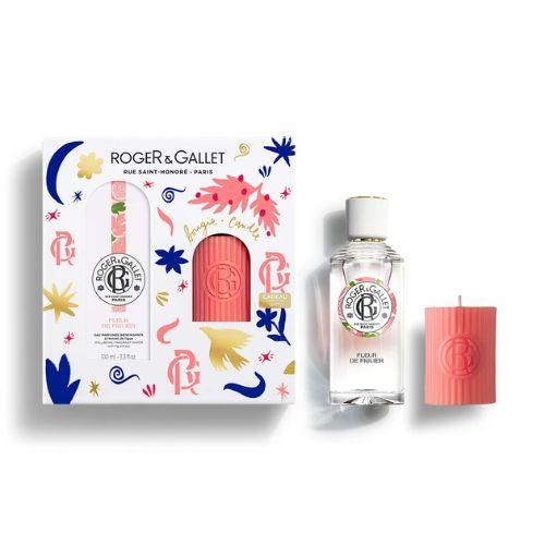 Photo de Coffret ROGER & GALLET PARIS eau parfumée & bougie fleur de figuier