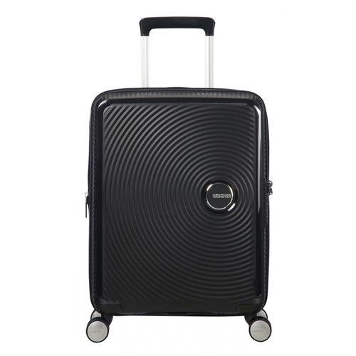 Photo de Valise cabine American Tourister Soundbox 4 roues extensible 55 cm Noire