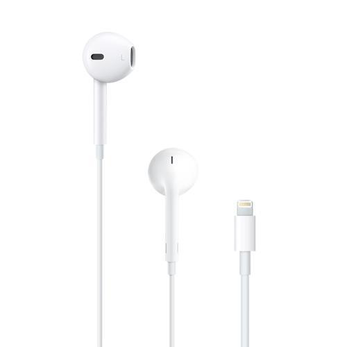 Photo de Ecouteurs Apple EarPods avec connecteur Lightning Blanc