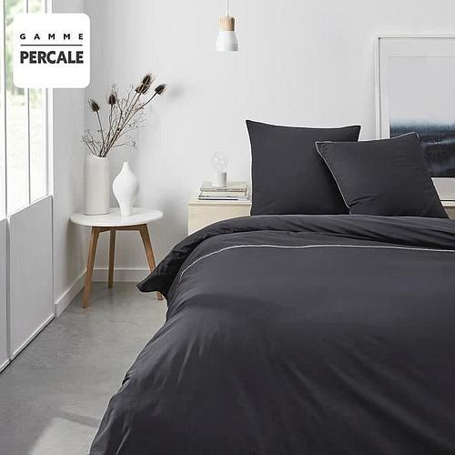Photo de Parure de lit - 240x260 cm - noir