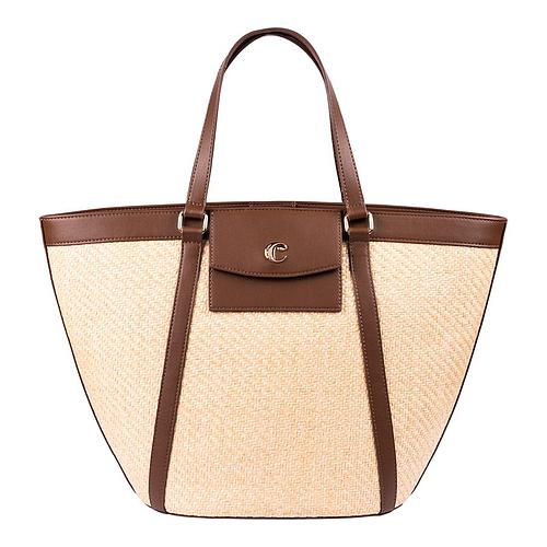 Photo de Sac en osier marron - CACHAREL