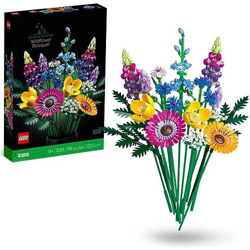 Photo de Bouquet de Fleurs Sauvages - 939 pièces - LEGO