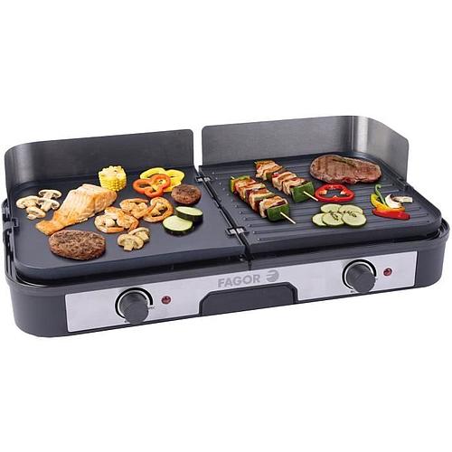 Photo de Plancha Inox Extra Large - 2200 W - FAGOR