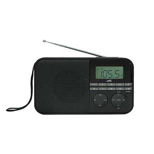Photo de Radio-réveil programmable JVC Noir