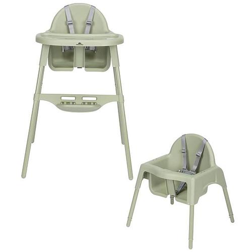Photo de Meely Chaise haute bébé 2 en 1 Vert - BEBECONFORT