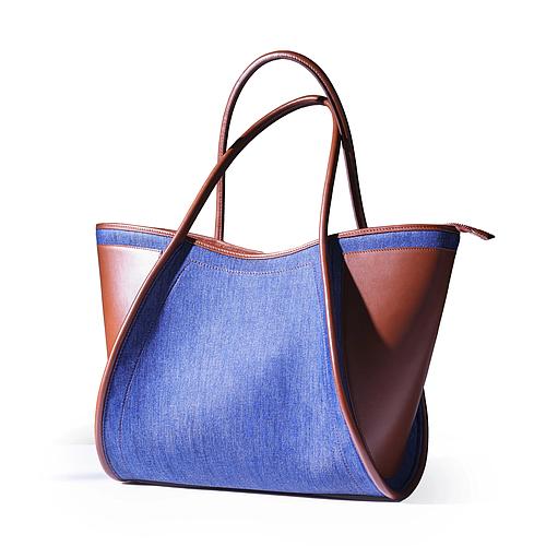 Photo de Sac cabas - LA BAGAGERIE - denim