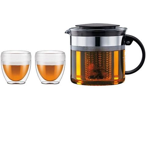 Photo de Théiere à filtre 1L tasses inclus - BODUM
