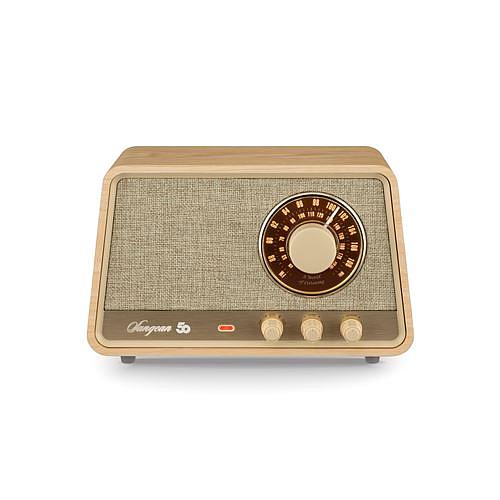 Photo de Radio bluetooth chêne blanc - SANGEAN