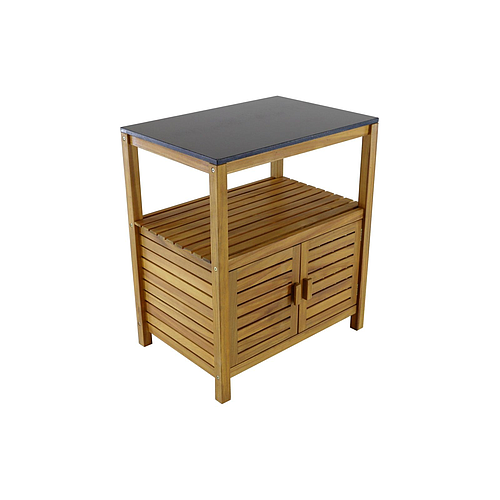 Photo de Desserte en bois acacia