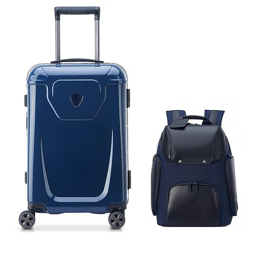 Photo de Duo valise cabine et sac à dos - DELSEY & PEUGEOT VOYAGES