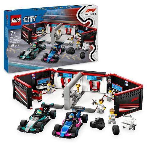 Photo de Jouets pour enfants - garage de F1 et voitures - LEGO