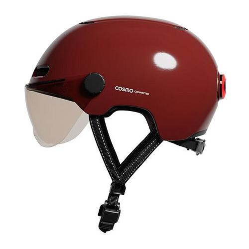 Photo de Casque vélo et trottinette - rubis brillant