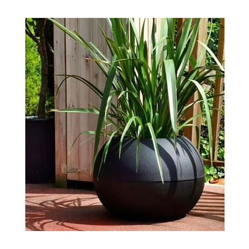 Photo de Pot de fleurs - noir