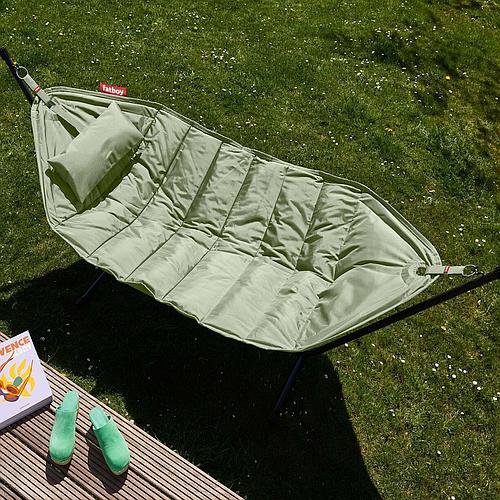 Photo de Grand hamac pliable et compact - vert - FATBOY