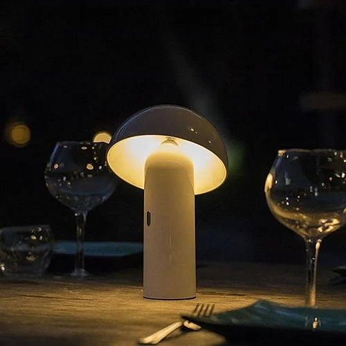 Photo de Lampe de table sans fil - blanc chaud