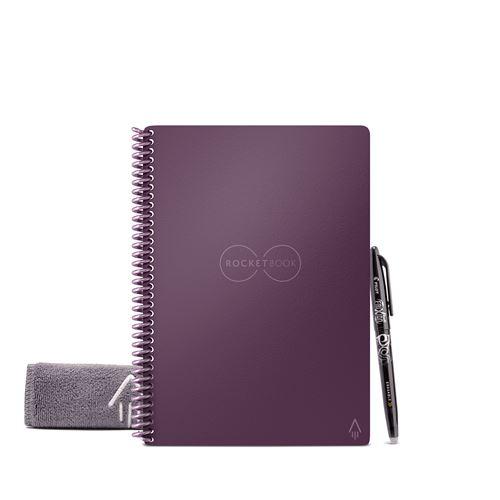 Photo de Carnet connecté A5 réutilisable - violet