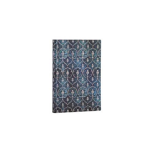 Photo de Carnet à couverture souple - velours Bleu