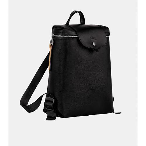 Photo de Sac à  dos M le pliage city toile - noir - LONGCHAMP