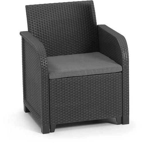Photo de Fauteuil de jardin Gris graphite