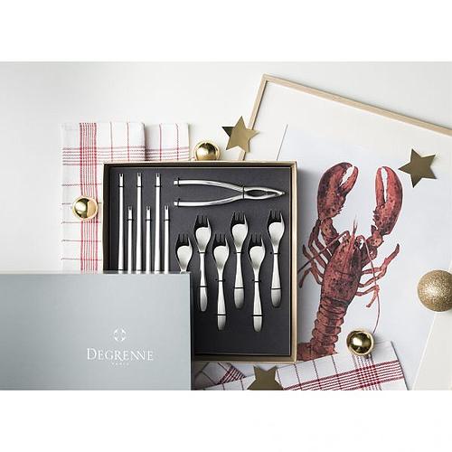 Photo de COFFRET FRUITS DE MER - 13 pièces - GUY DEGRENNE
