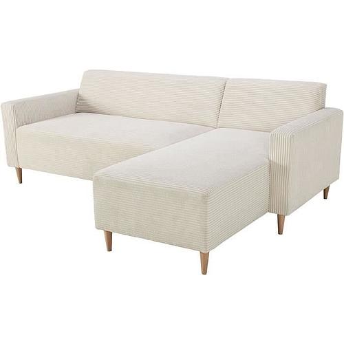 Photo de Canapé d'angle réversible - beige (3 places)