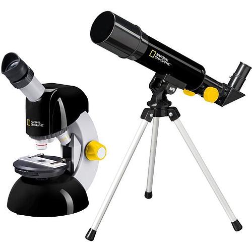 Photo de Kit télescope / microscope enfant - National Geographic