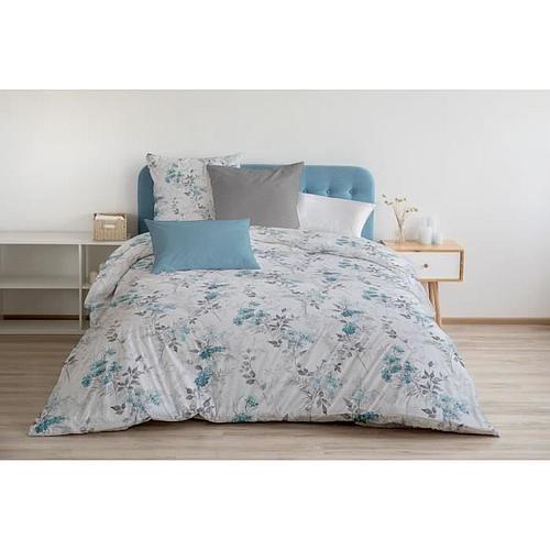 Photo de Parure de couette - 220x240 cm - imprimé rose blanc