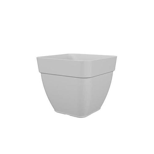 Photo de Pot de fleurs carré - Blanc