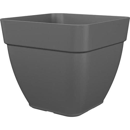 Photo de Pot de  fleurs carré -  Anthracite