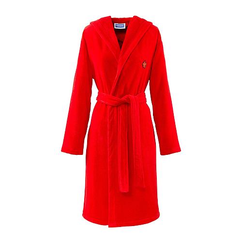 Photo de Peignoir à capuche - rouge - taille M - KENZO