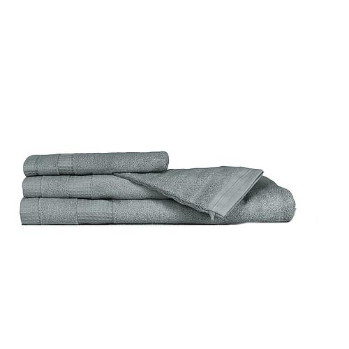Photo de Ensemble de bain 4 pièces - 100 % coton biologique - gris