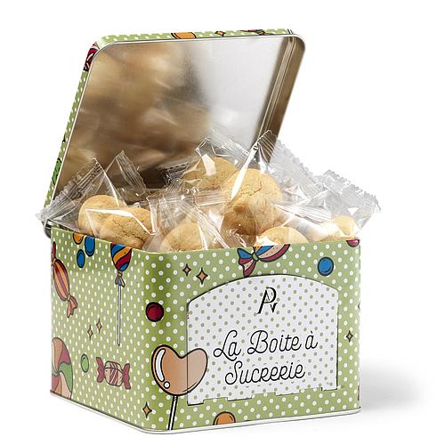 Photo de Boîte de macarons - parfum amande - 240 g