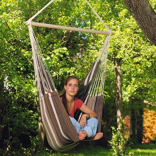Photo de Grand fauteuil suspendu - AMAZONAS - Café