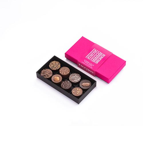 Photo de Assortiment de 8 chocolats pralinés FAUCHON