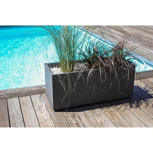Photo de JARDINIÈRE - 57 L - GRIS ANTHRACITE