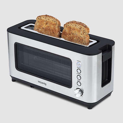 Photo de GRILLE-PAIN TOASTER AVEC VITRE TRANSPARENTE